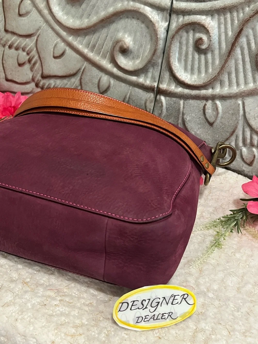 COACH Chelsea Vintage Turnlock Large Hobo Shoulder Bag # 9392 RARE!